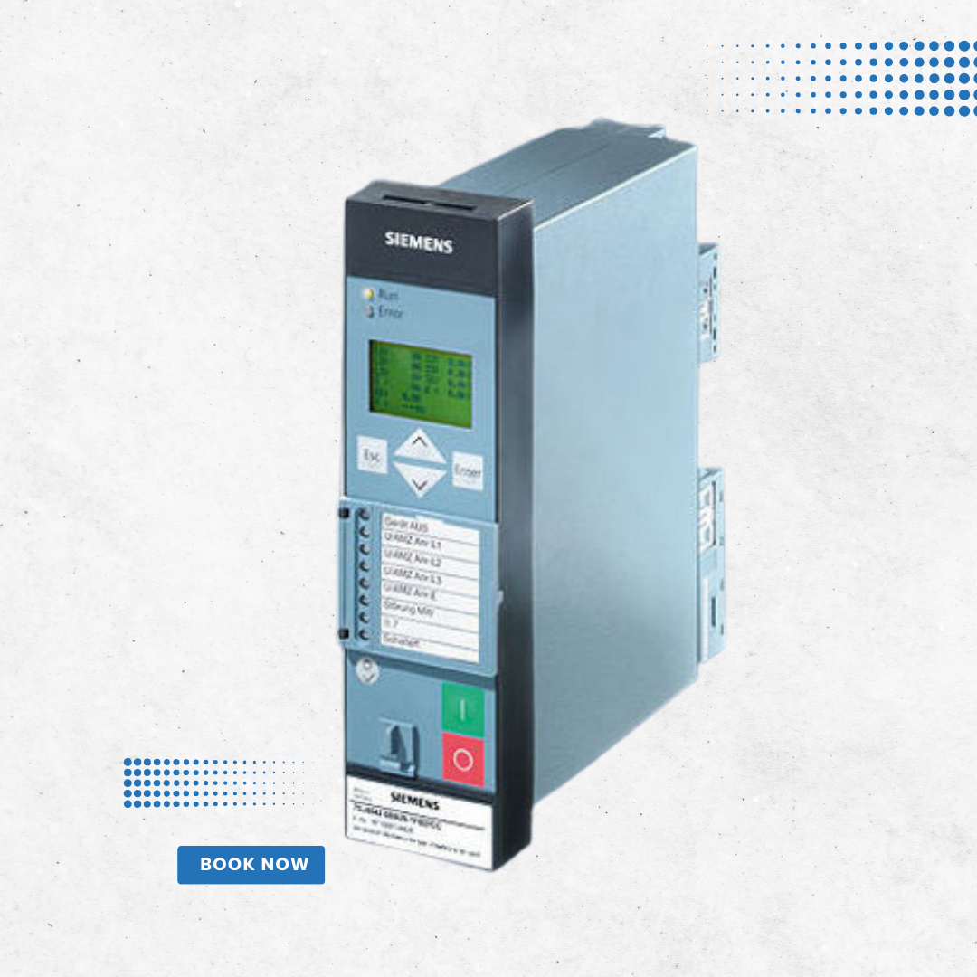 Реле защиты двигателя Siemens 7SK81 Siprotec Compact