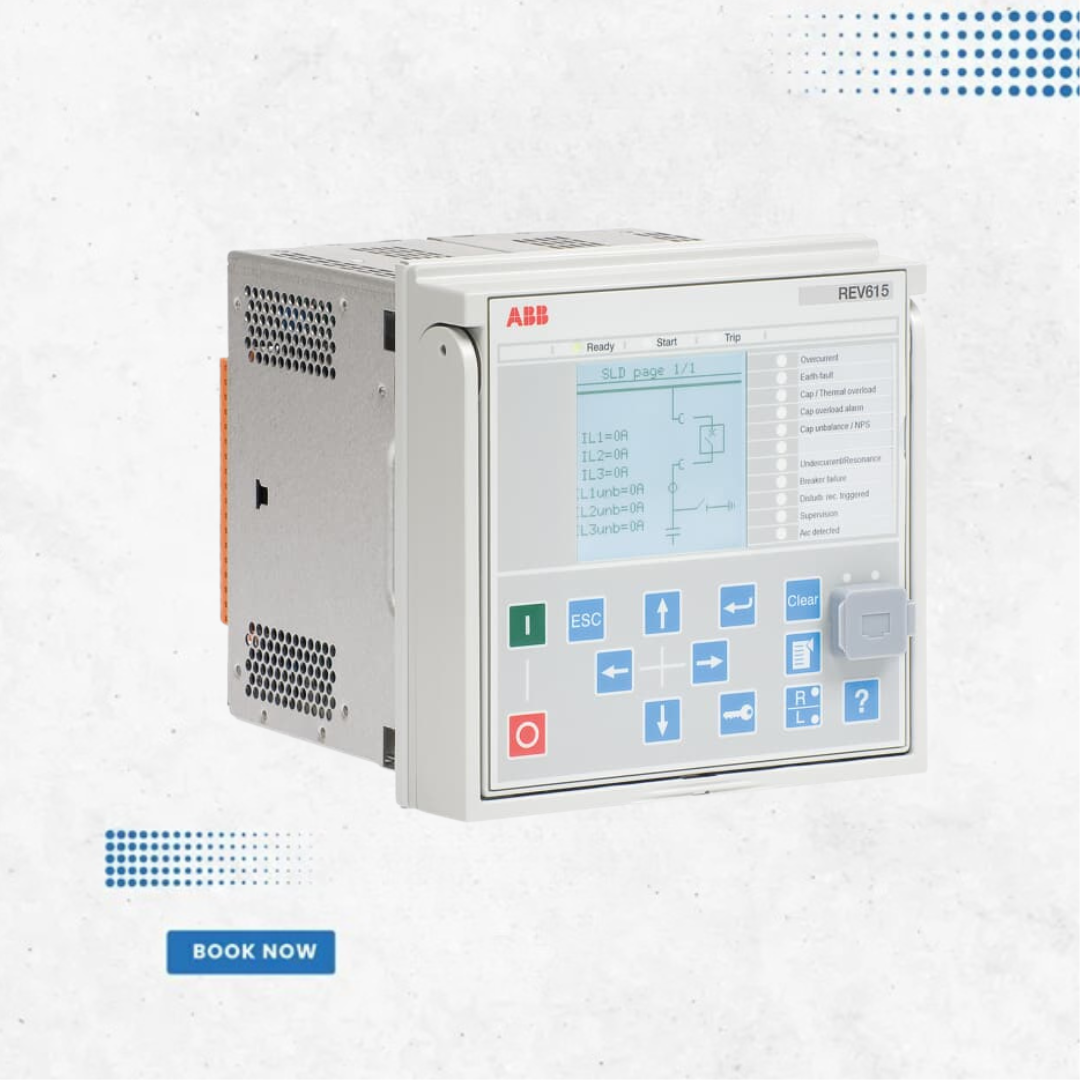 ریلیز پاراستن و کۆنتڕۆڵی بانکی کەپاسیتەر – ABB REV615