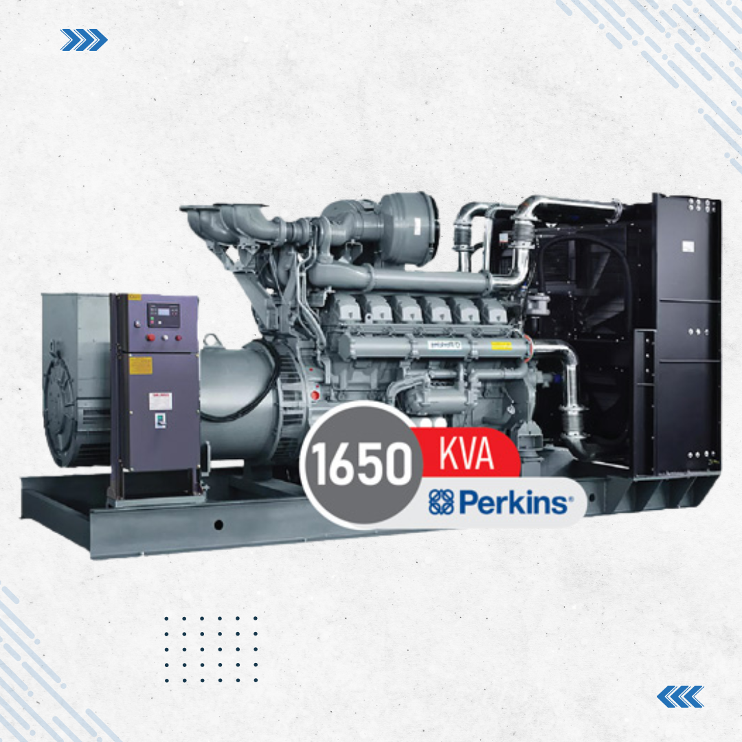 Дизель-генератор Perkins 1650 kVA – Модель 4012-46TAG2A