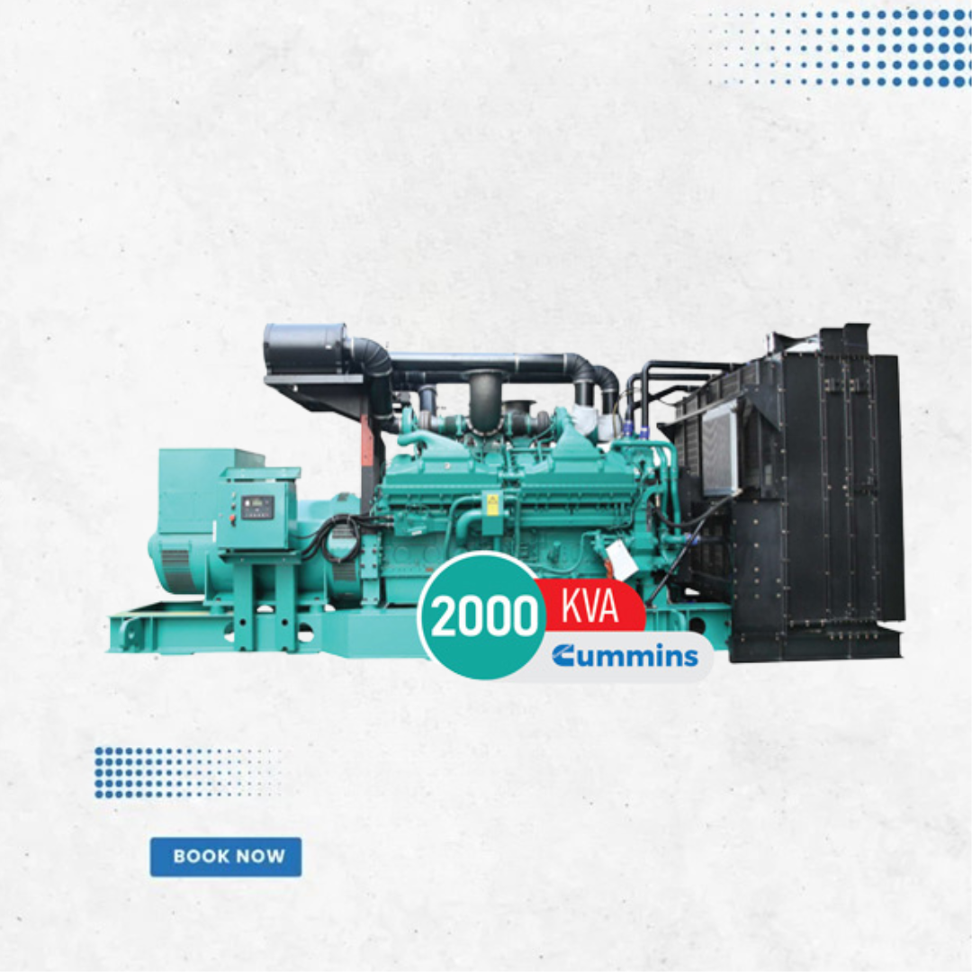 مولد ديزل كومينز QSK60-G3 – قدرة 2000 ك.ف.أ