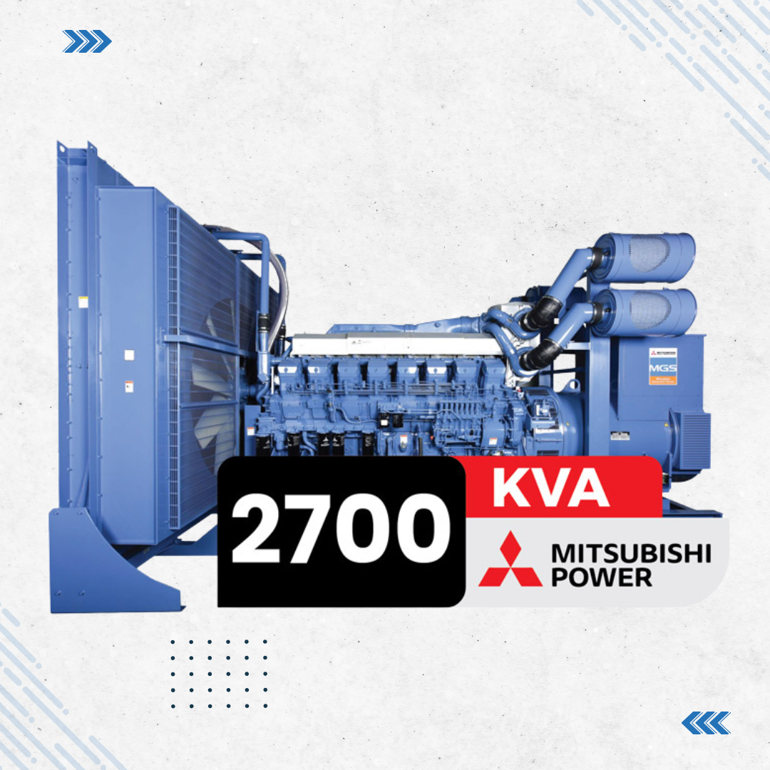 Mitsubishi S16R2-PTAW-E Dizel Jeneratör – 2700 kVA
