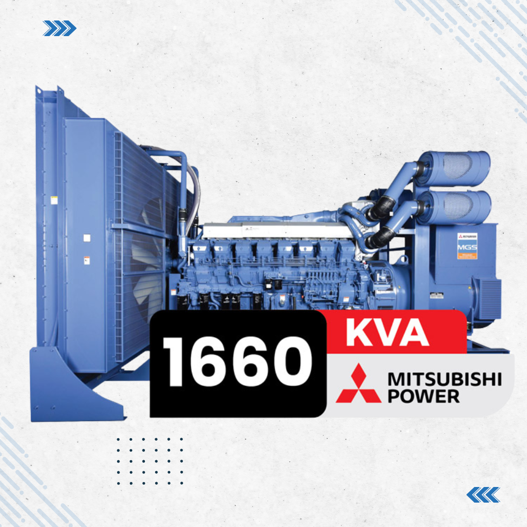 Mitsubishi S12R-PTAA2 Dizel Jeneratör – 1660 kVA