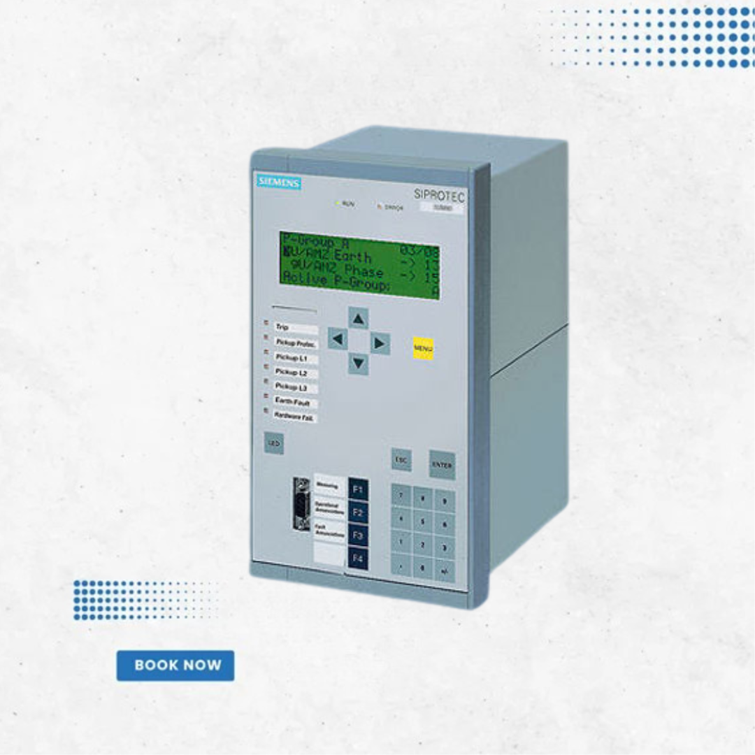 Siemens SIPROTEC 7UT612 Transformer Differential Protection Relay – 4xI 4xV