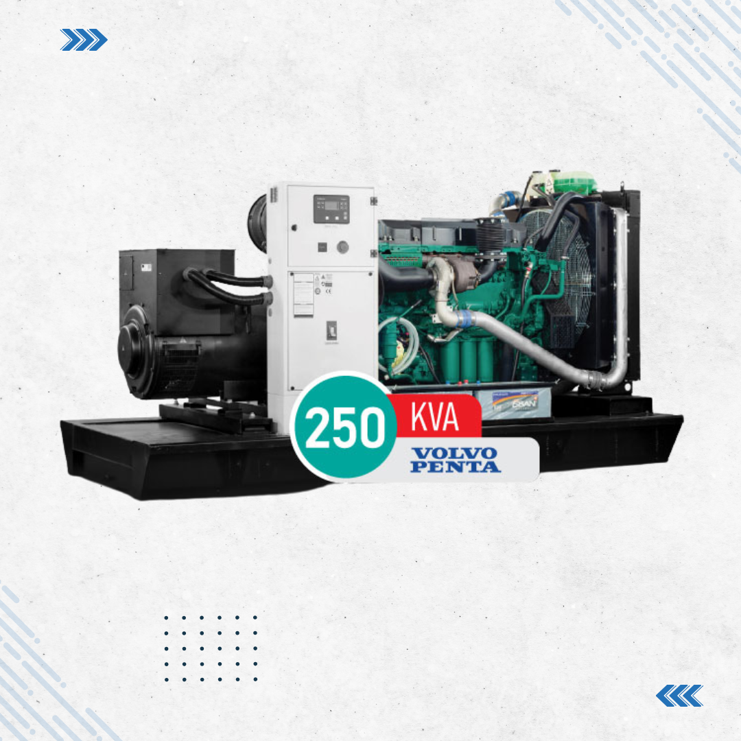 Volvo Diesel Generator 250 kVA - TAD841GE Model