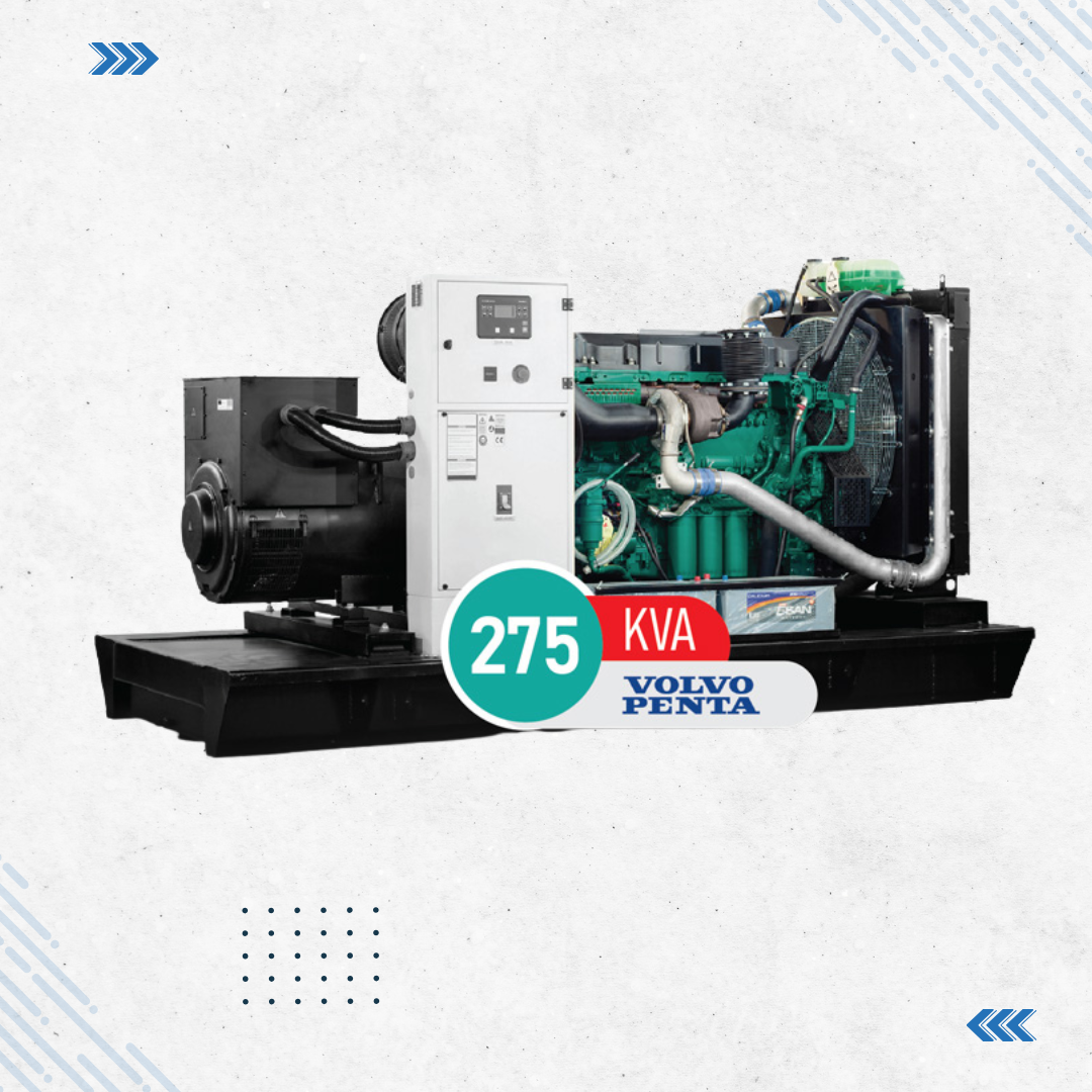 ژنراتۆری دیزێلی Volvo 275 kVA – مۆدێل TAD734GE