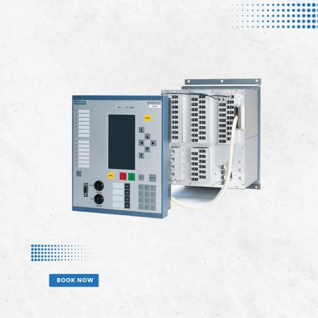 Siemens SIPROTEC 7SA64 Protection Relay – 4xI 4xV, detached display, 1-/3-pole tripping