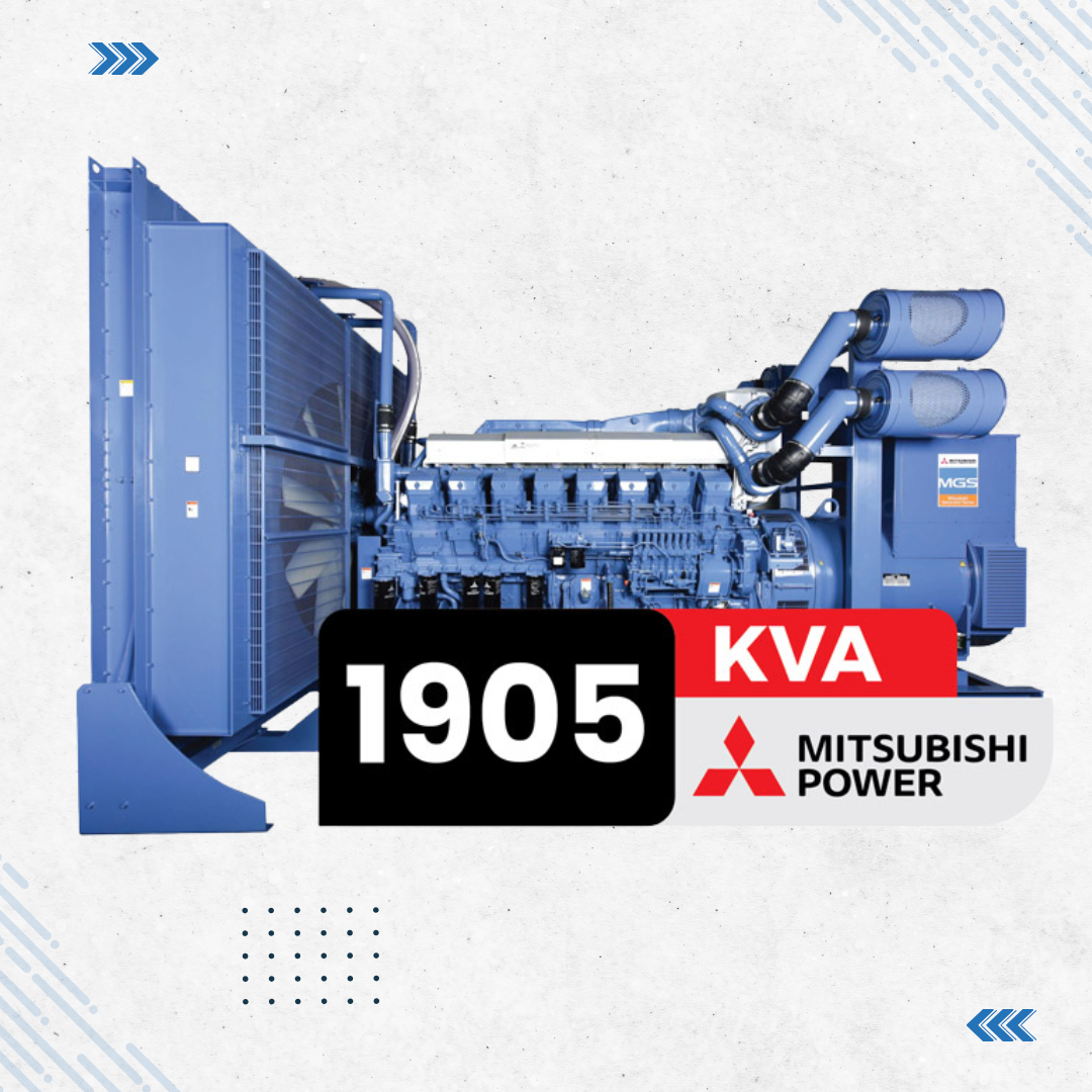 Mitsubishi S16R-PTA Diesel Generator – 1905 kVA