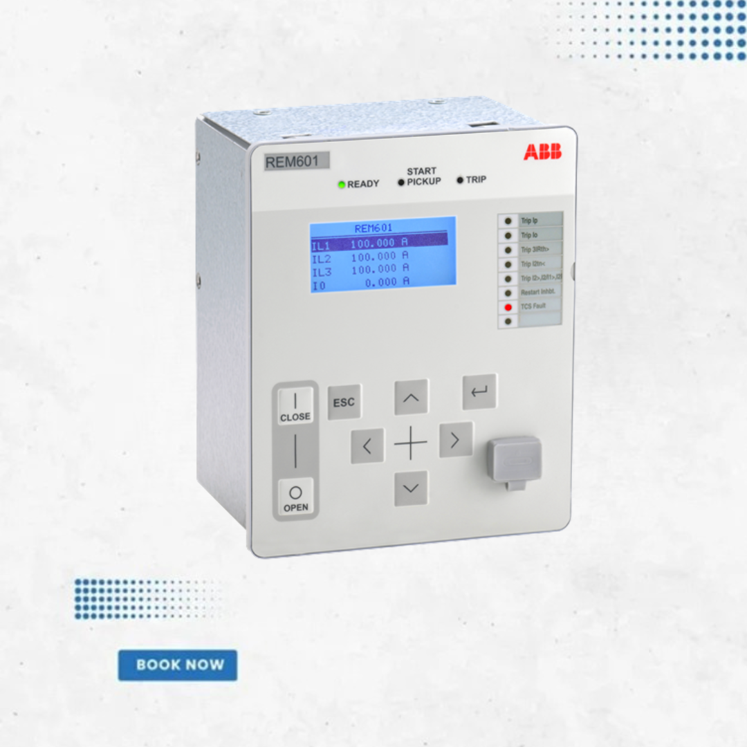 ریلێی پاراستن و کۆنترۆڵی مووتەر REM601