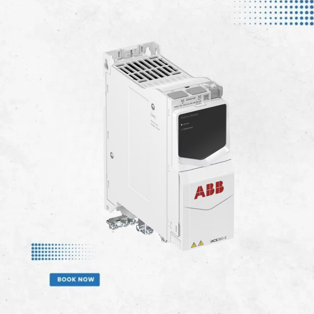 Variateur ABB ACS380-E – Connecté, sécurisé et adaptable