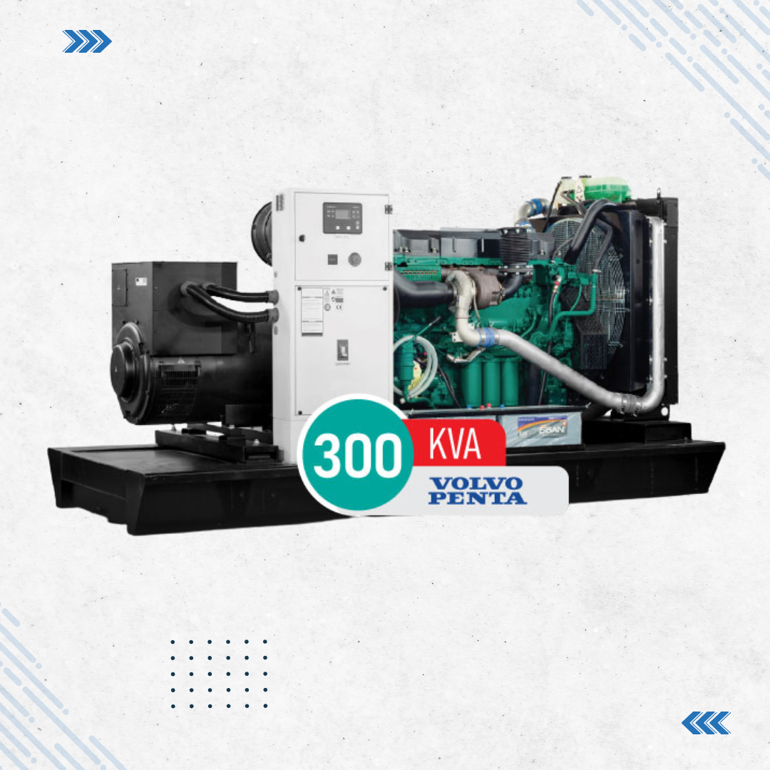 ژنراتۆری دیزێلی فولڤۆ 300 kVA – مۆدێل TAD842GE