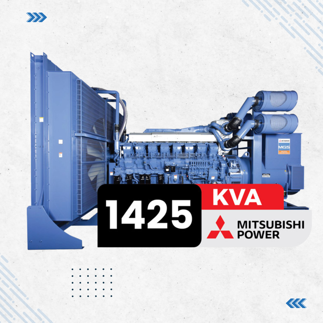 Дизель-генератор Mitsubishi S12R-PTA – 1425 кВА