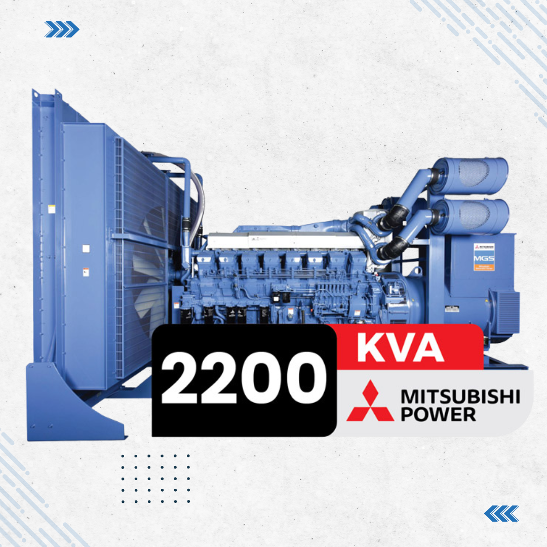 Mitsubishi S16R PTAA2 Diesel Generator – 2200 kVA
