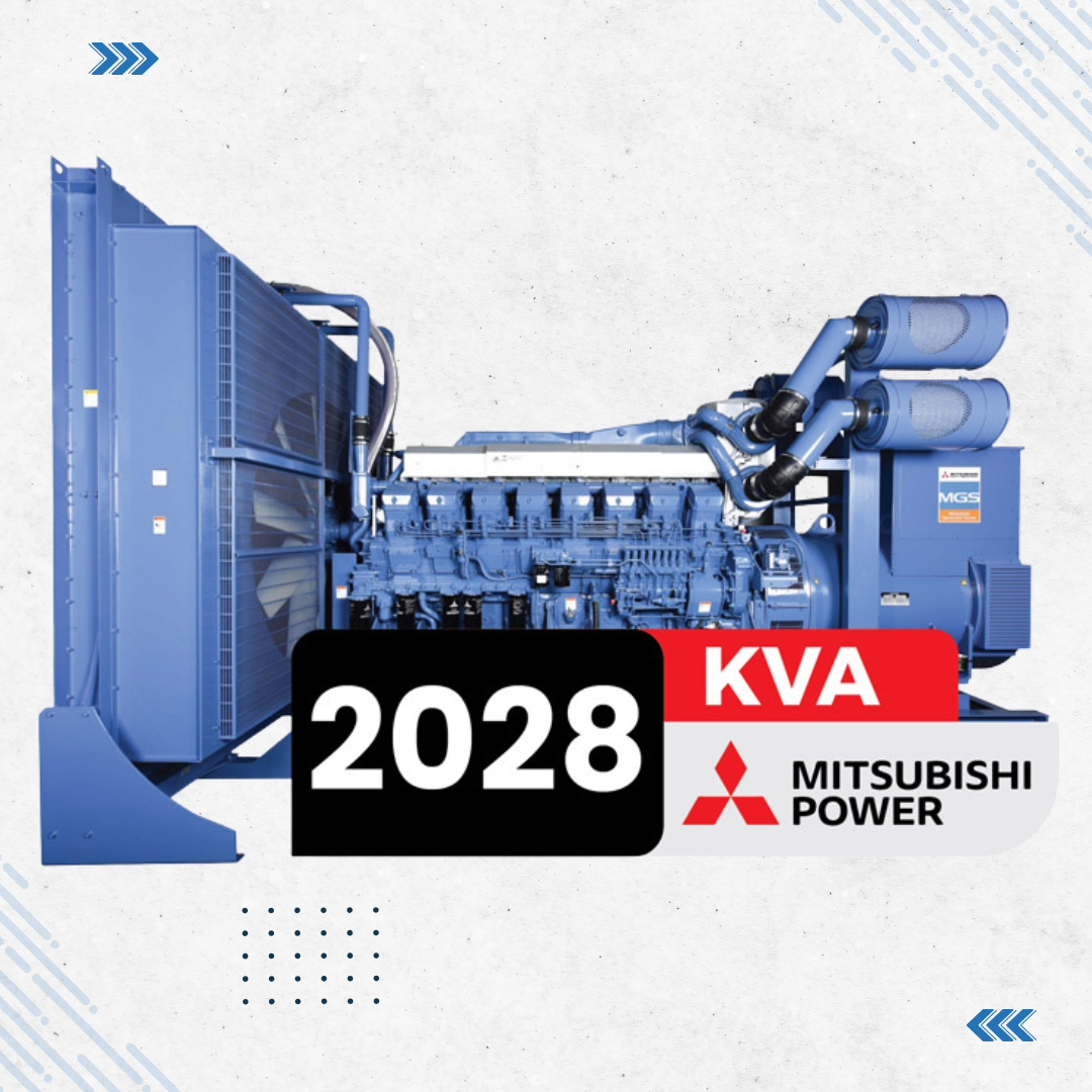 Mitsubishi S16R-PTA2 Diesel Generator – 2028 kVA