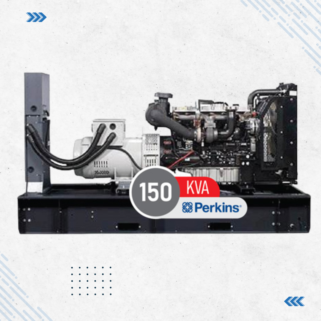 Groupe électrogène diesel Perkins 1106A-70TG1 – 150 kVA