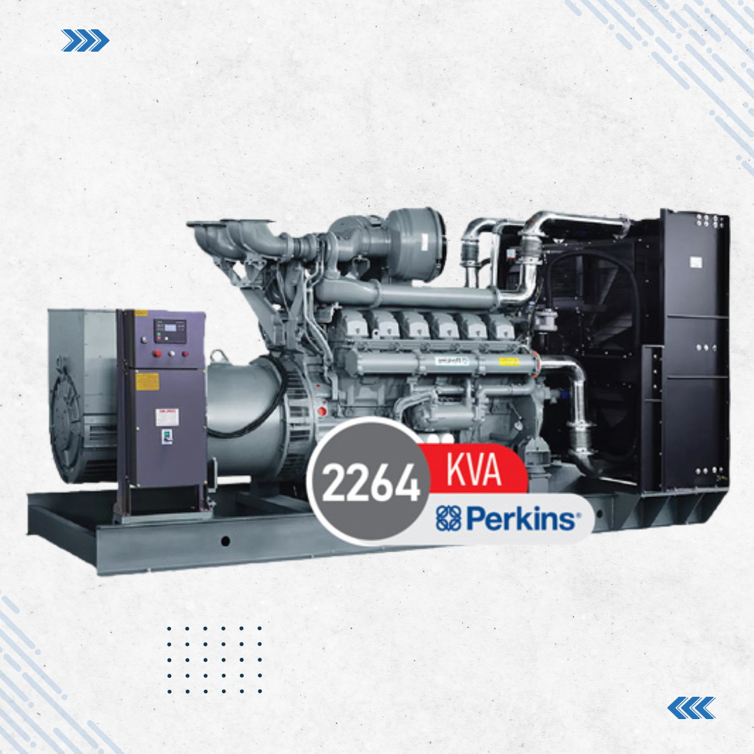 Générateur diesel Perkins 2264 kVA – Modèle 4016TAG2A