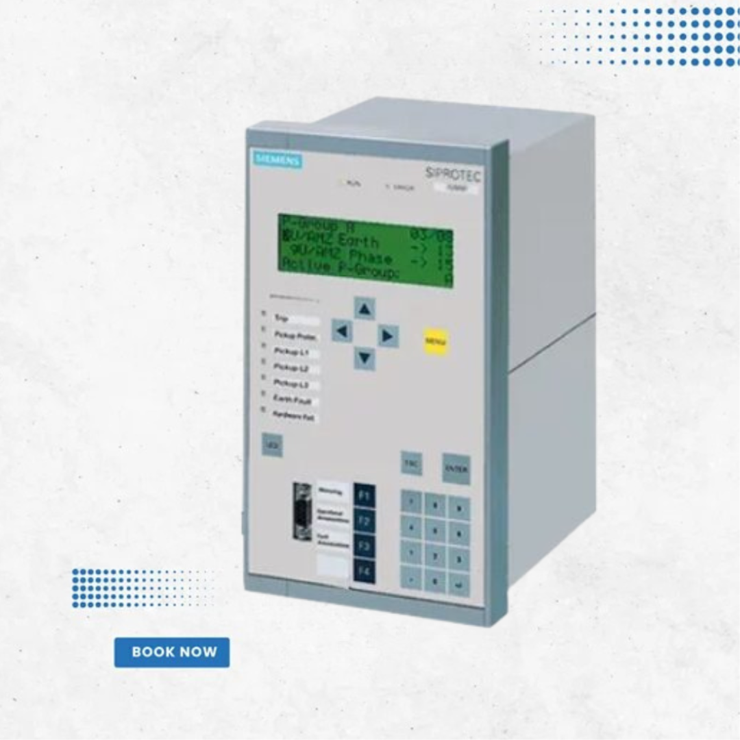 Siemens SIPROTEC 7SJ64 Protection Relay – 4xI 4xV, text or graphical display, directional
