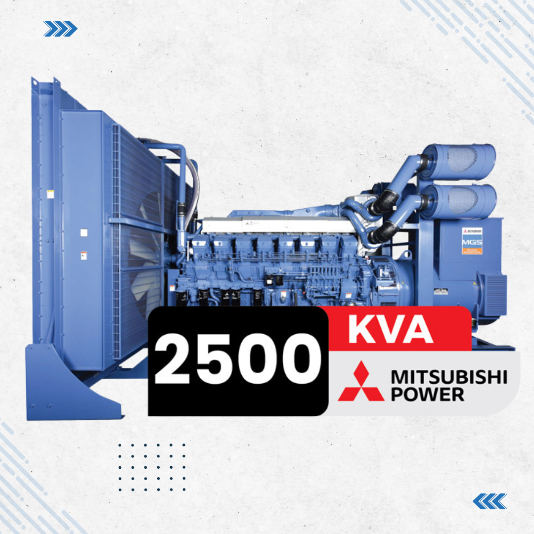 Générateur Diesel Mitsubishi S16R2 PTAW – 2500 kVA