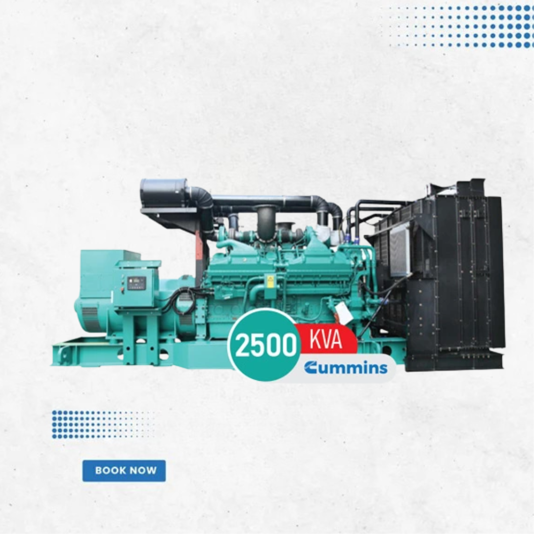 مولد ديزل كومينز QSK60.G8 – 2500 كيلو فولت أمبير