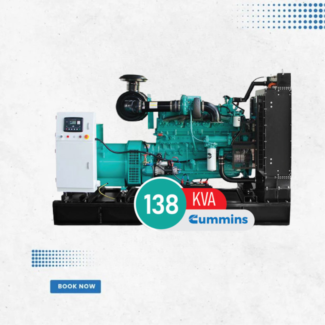 Cummins 6BTAA5.9G3 Diesel Generator – 138 kVA