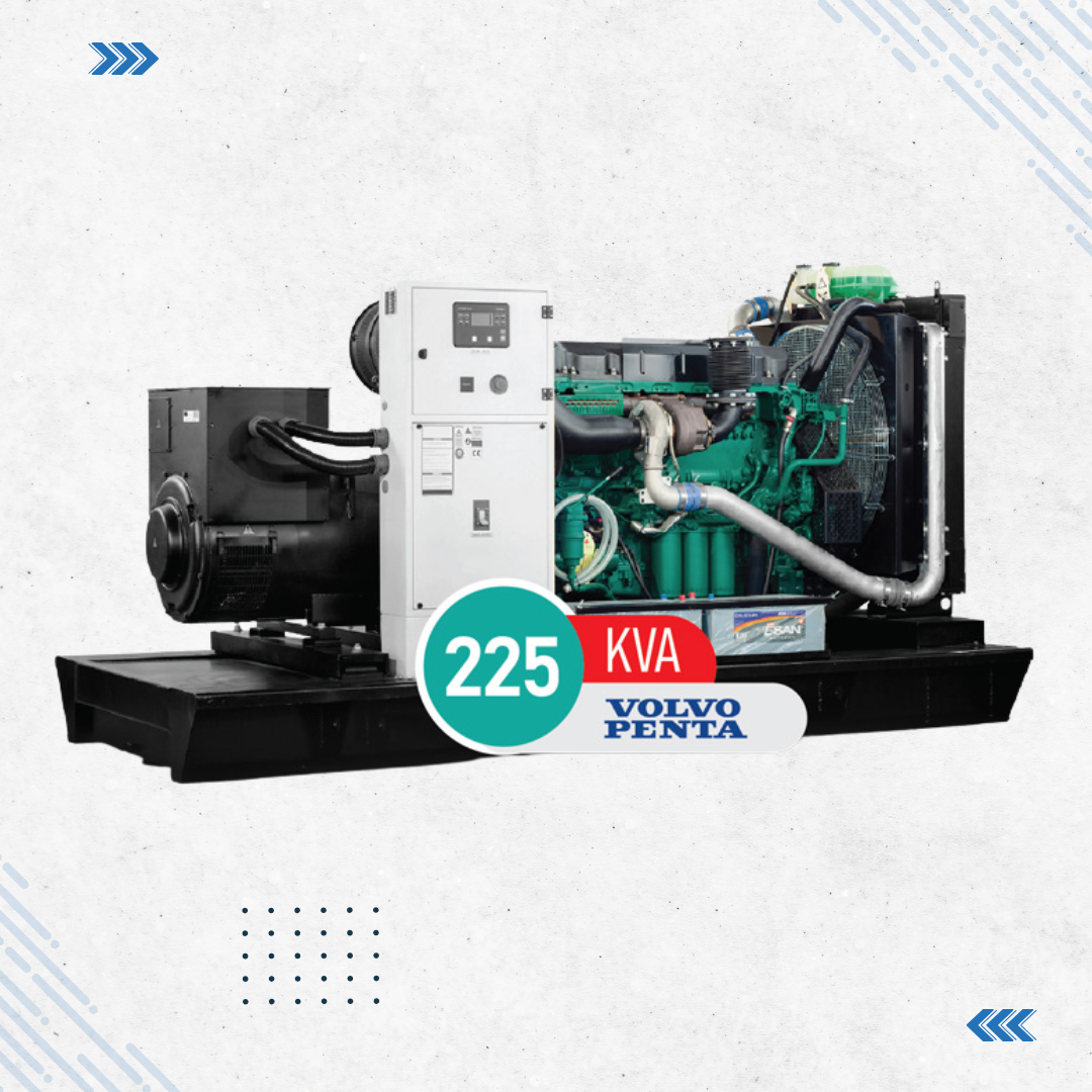 ژنەراتۆری دیزێلی فولڤو 225 kVA – مۆدێل TAD733GE