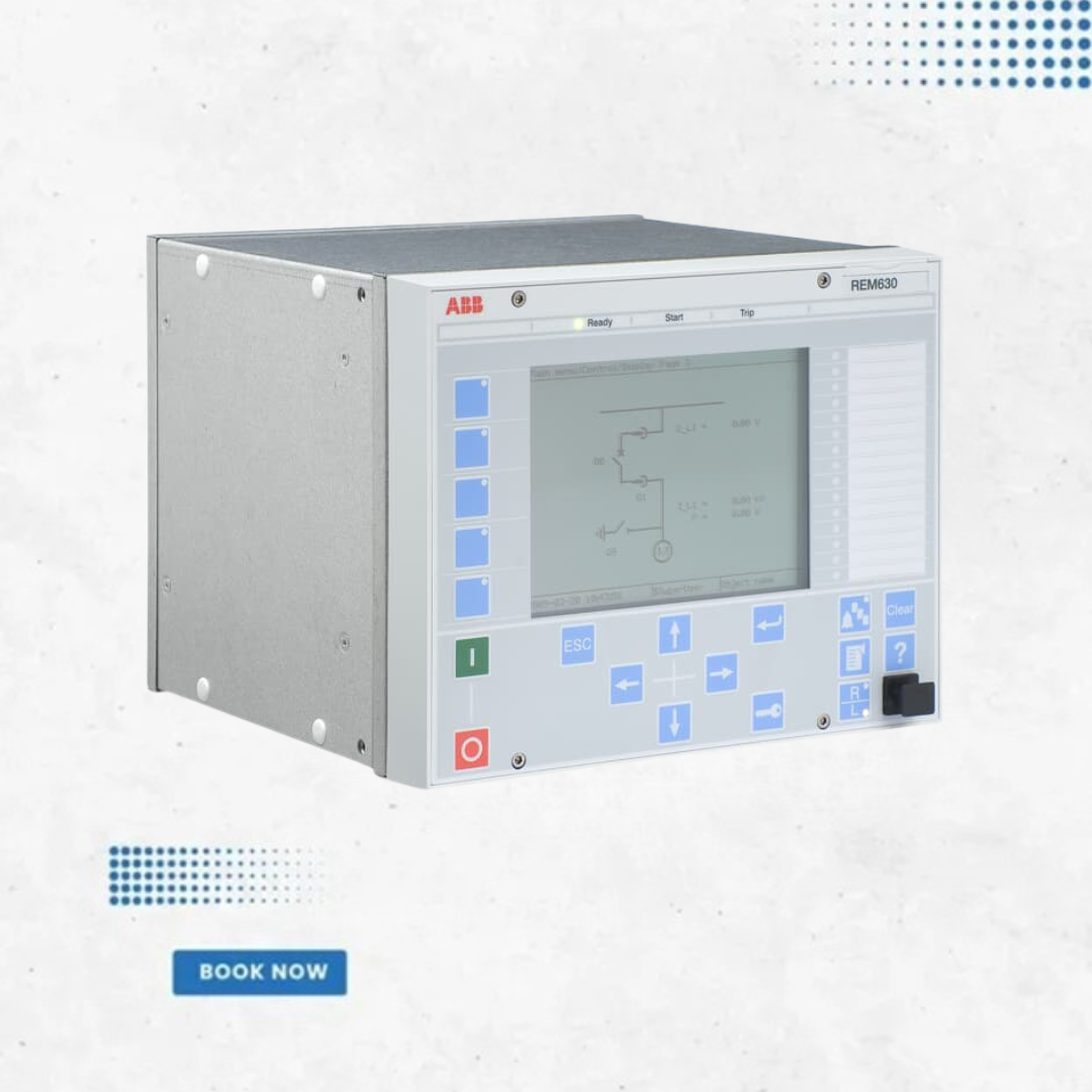 مرحّل حماية وتحكم المحركات REM630