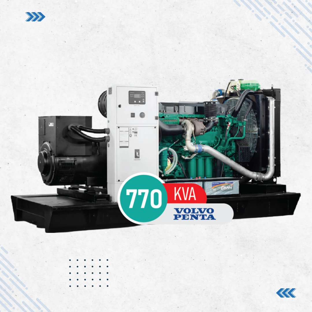 Volvo 770 Kava Diesel Generator TWD1645GE