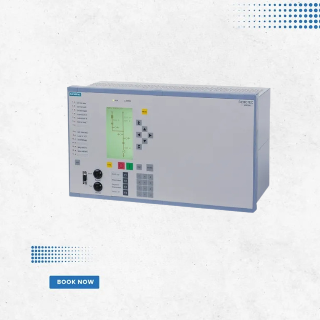 Siemens Siprotec 4 SIPROTEC 6MD66 Bay Controller – 3xI 4xV, for transmission grids