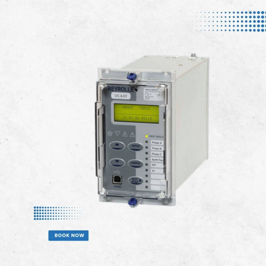 Siemens Reyrolle 7SR191 Relay – 4xI, 3/6xV – Capacitor Bank Protection