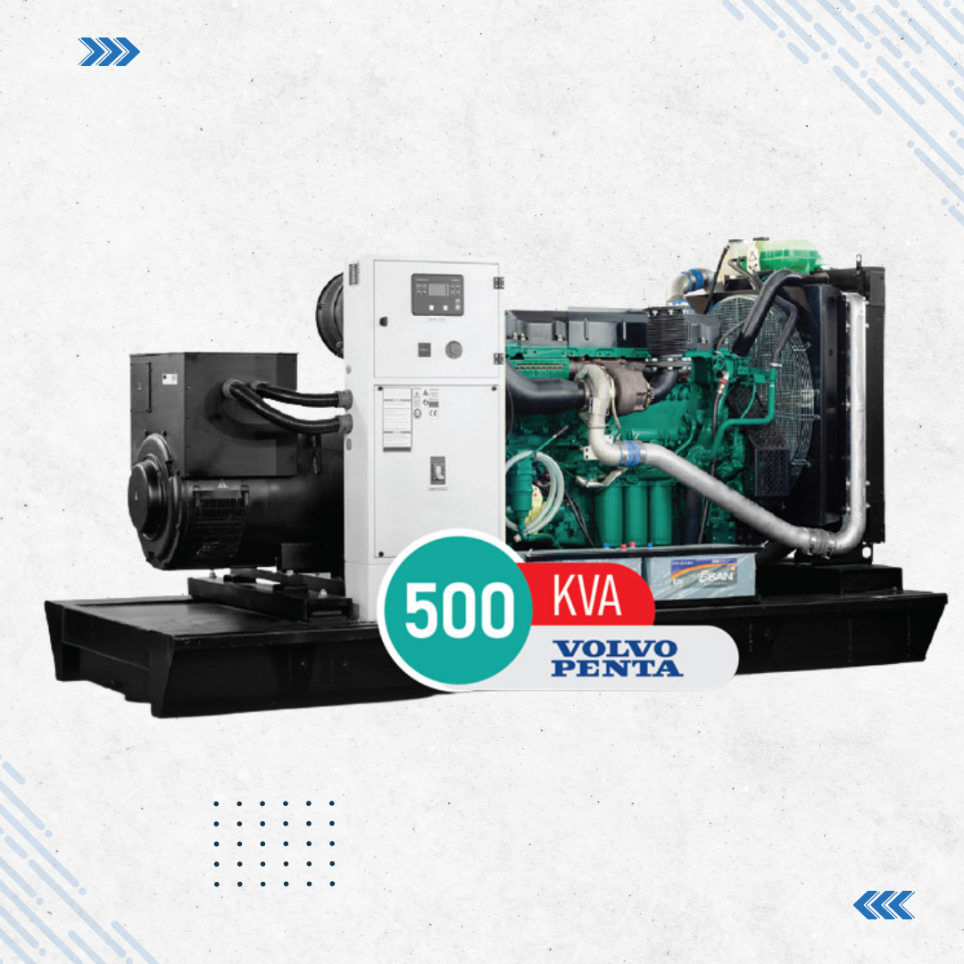 Дизель-генератор Volvo 500 кВА, модель TAD1345GE