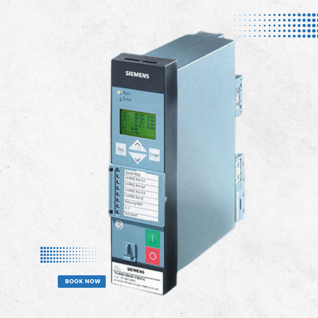 Relais de protection de tension et de fréquence Siemens 7RW80 SIPROTEC