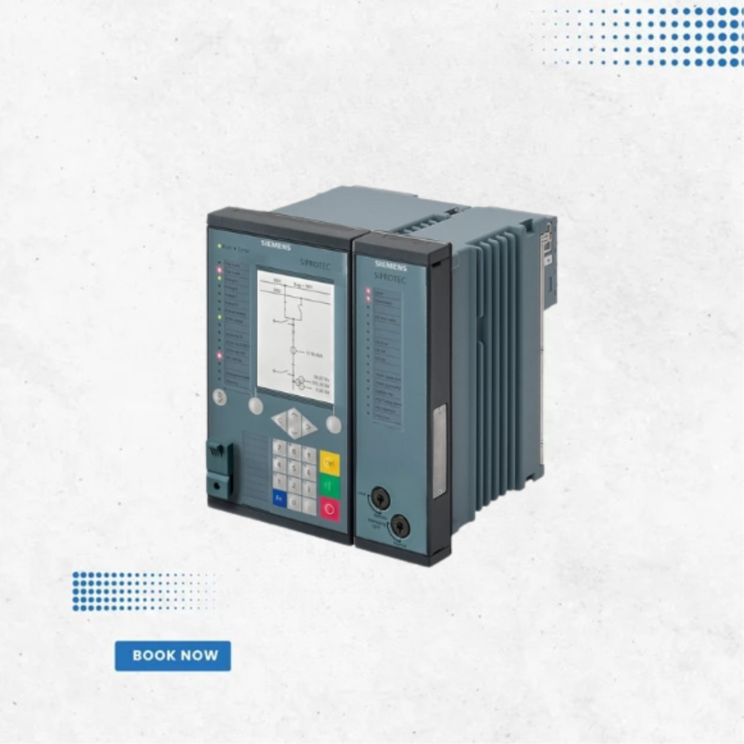 Siemens SIPROTEC 5 6MD85 Bay Controller – 4xI 4xV, PMU Support, Expandable Hardware